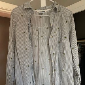 Old Navy Patterned button up